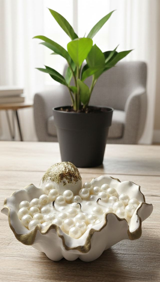 Luxury Handcrafted Sea Shell Decor – Coastal Elegance for Your Home