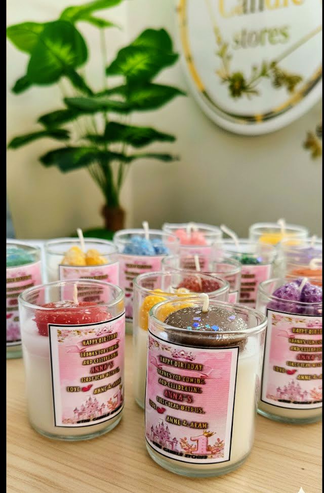 Macaron|strawberry jar with packing| Birthday| announcement