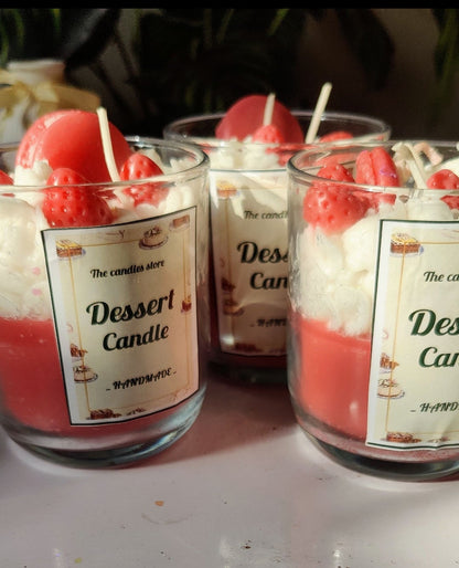 Dessert Scented Candle – Sweet & Cozy Home Fragrance”