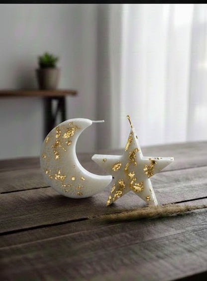 Moon star candle| Eid special| Ramadan special