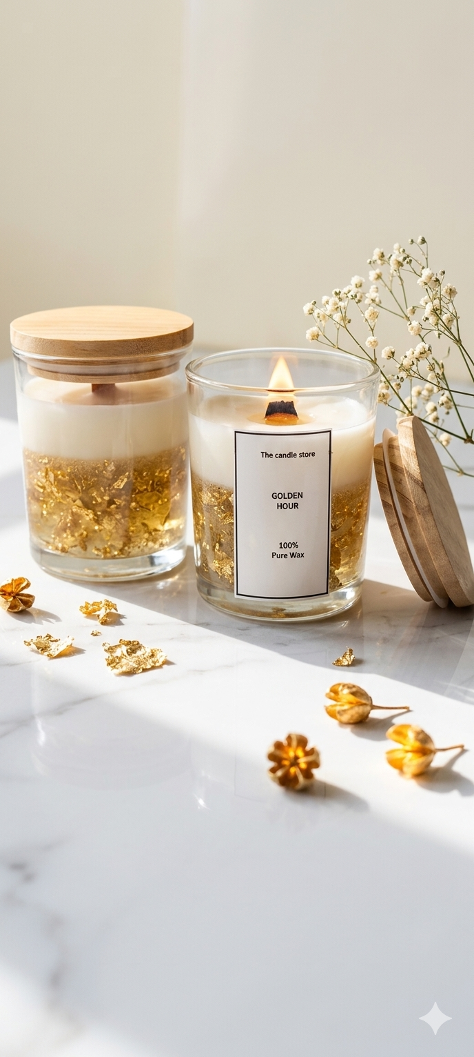 Golden Hours – Luxury Gel Candle