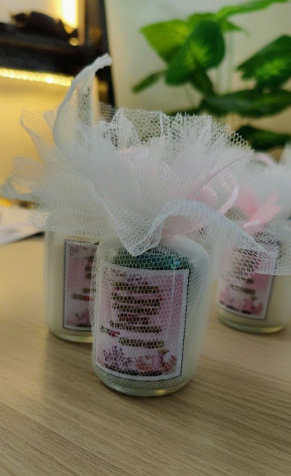 Macaron|strawberry jar with packing| Birthday| announcement