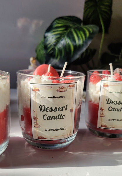 Dessert Scented Candle – Sweet & Cozy Home Fragrance”
