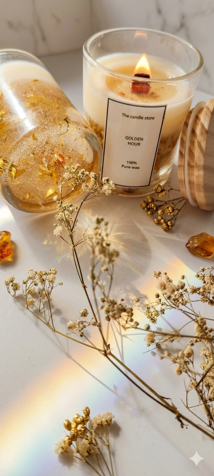 Golden Hours – Luxury Gel Candle