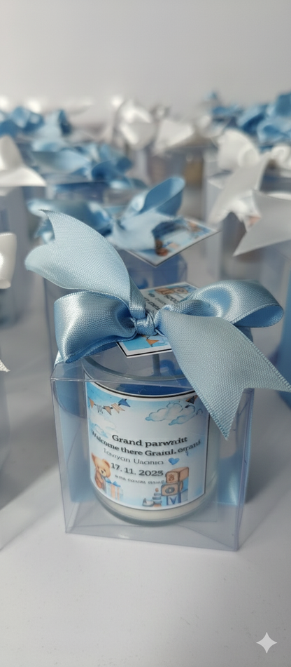 Teddy Bear Candle – Cute Decorative Candle for Gifts, Birthdays & Baby Showers